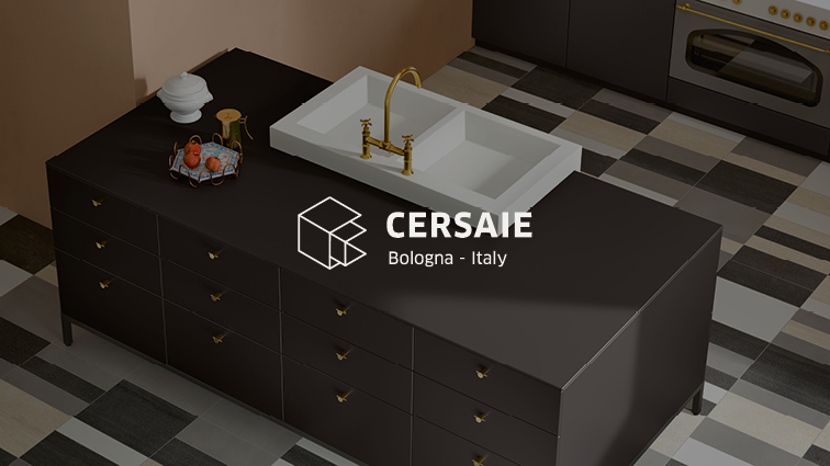 Fiera Cersaie 2022 Bologna espositori ceramica SapienStone piani cucina in gres porcellanato